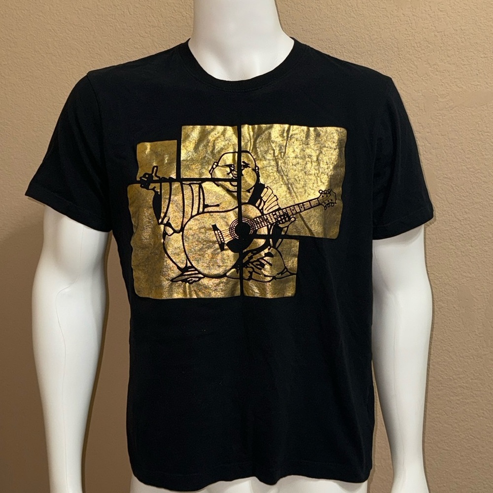 TRUE RELIGION Gold Budha T-Shirt True